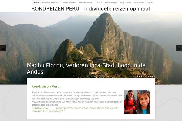 Adventure theme site design template sample