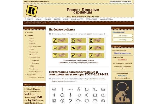 Site using Responsive Scrolling Tables plugin