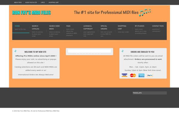 GrandNews theme site design template sample