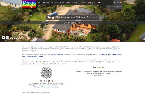 rongobackpackers.com site used Klassio