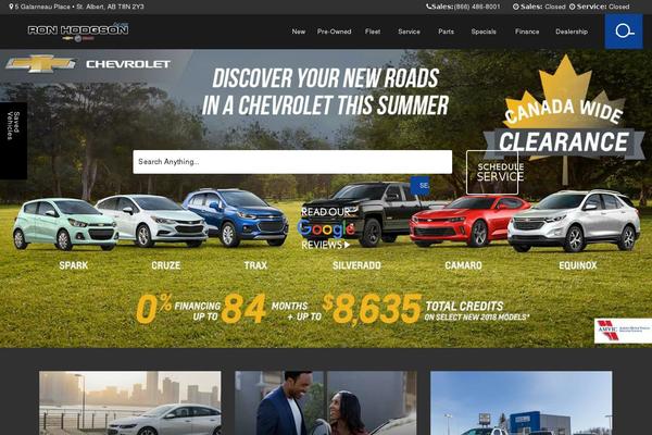 ronhodgson.com site used Strathcom
