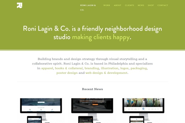 Slate theme site design template sample