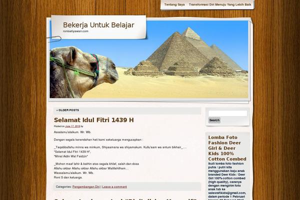 Adventure Journal theme site design template sample