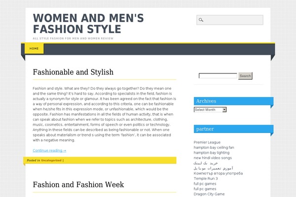 Coco-index theme site design template sample