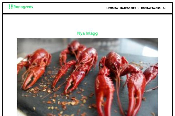 Lalita theme site design template sample