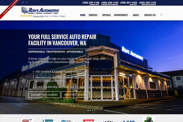ronsautomotive.com site used Autovitals