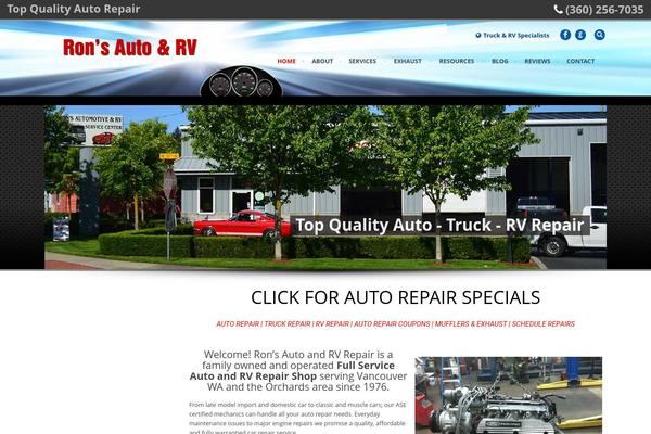 Rocco theme site design template sample