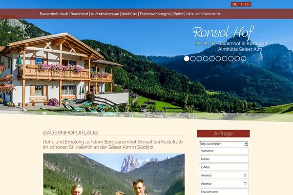 Trend-media theme site design template sample