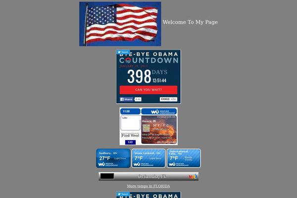 ronspage.com site used Worldnet-theme