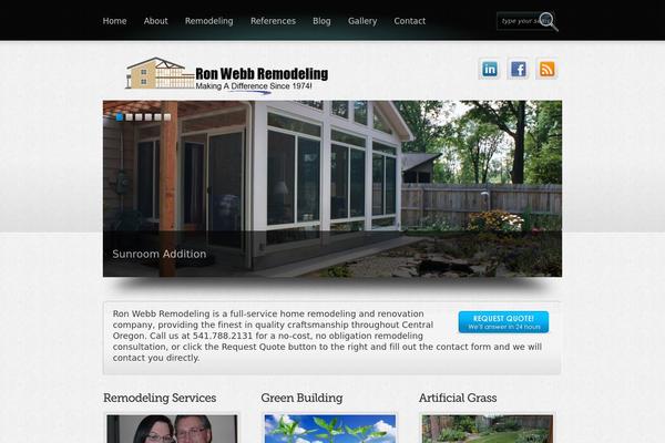 Boldy theme site design template sample