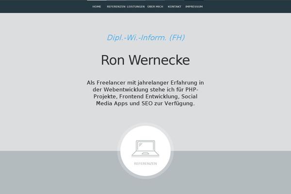 Site using Statify plugin