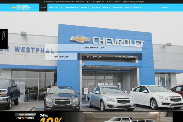 Dealer Inspire theme site design template sample