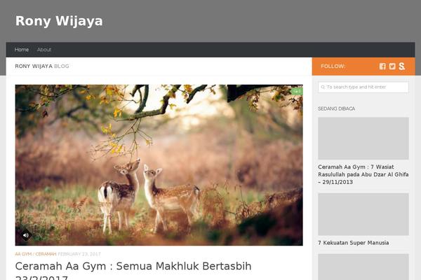 Dynamik Gen theme site design template sample