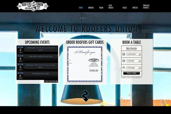 Parallax Pro theme site design template sample