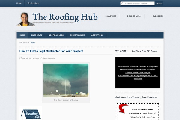 Blogitty theme site design template sample