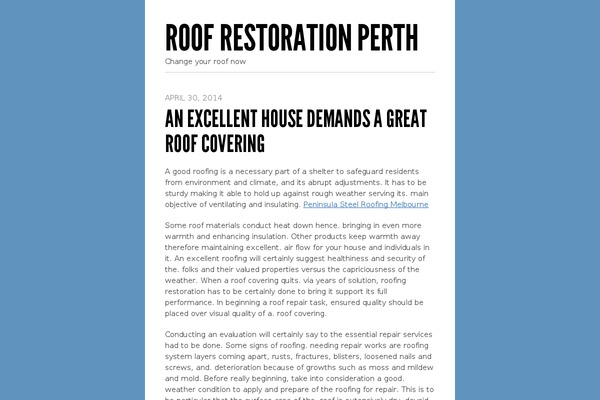 roofingrestorationperth.com.au site used Blaskan