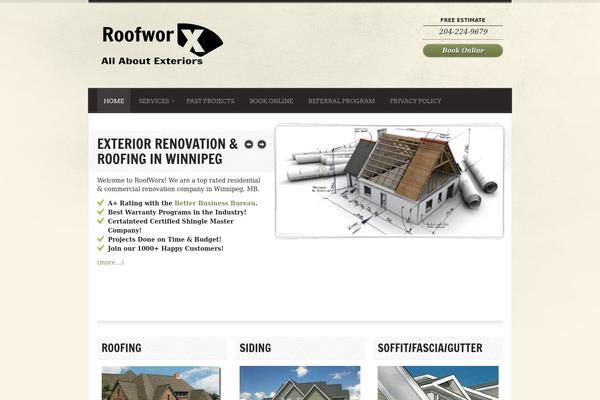 Diner theme site design template sample