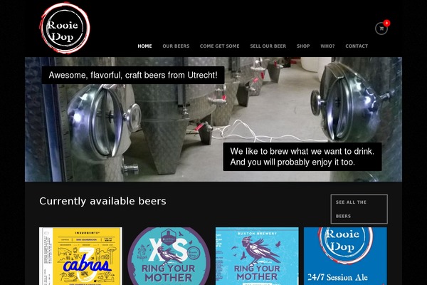 Thunder theme site design template sample