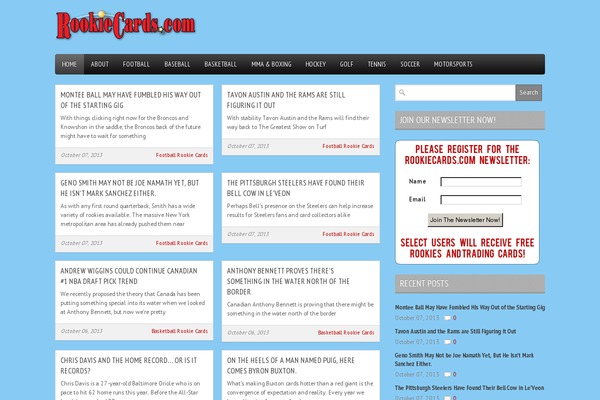 Boulevard theme site design template sample