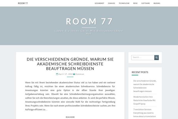 Nisarg theme site design template sample