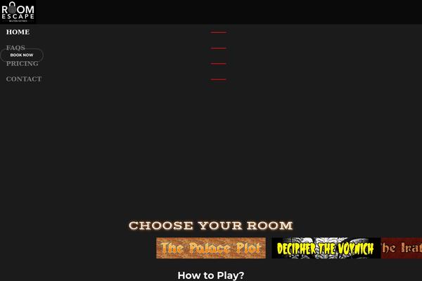 Escapium theme site design template sample