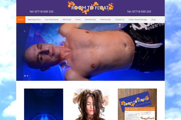 roomtofloat.com site used Executive Pro Theme