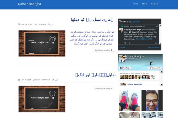 Site using Flickr Photostream plugin