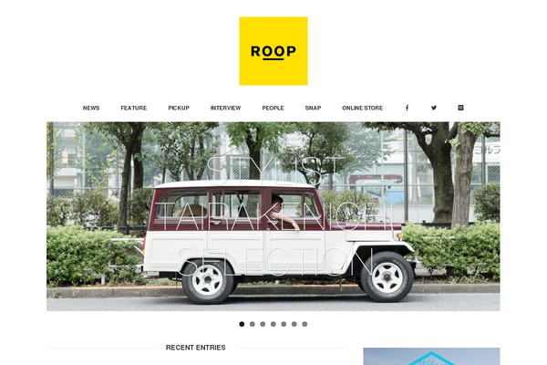 Site using Facebook plugin
