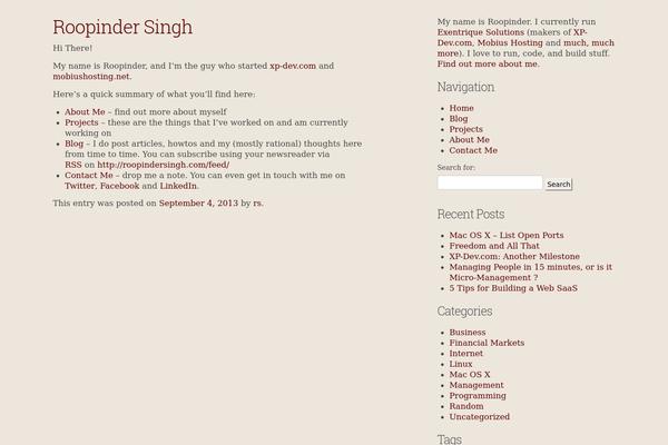 Rs theme site design template sample