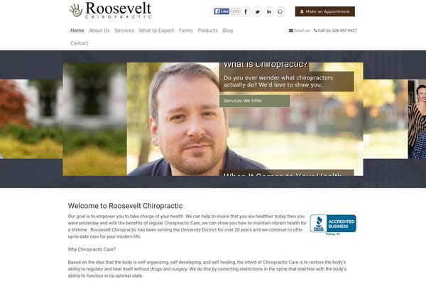 Medical Doctor theme site design template sample