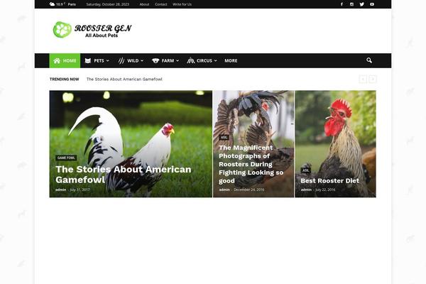 Site using Font Awesome 4 Menus plugin