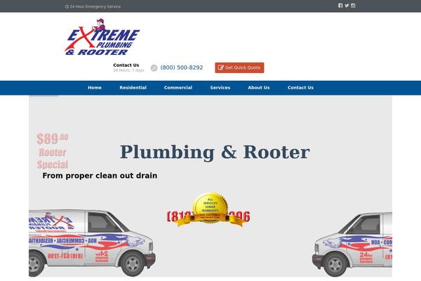 Plumber-theme theme site design template sample