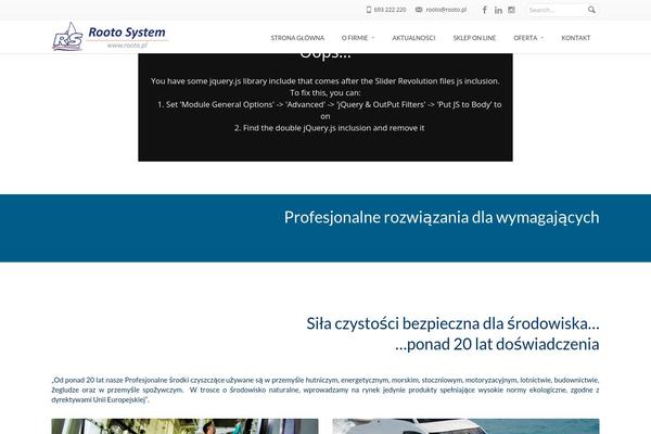 Savia theme site design template sample