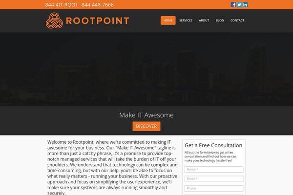 Designn theme site design template sample