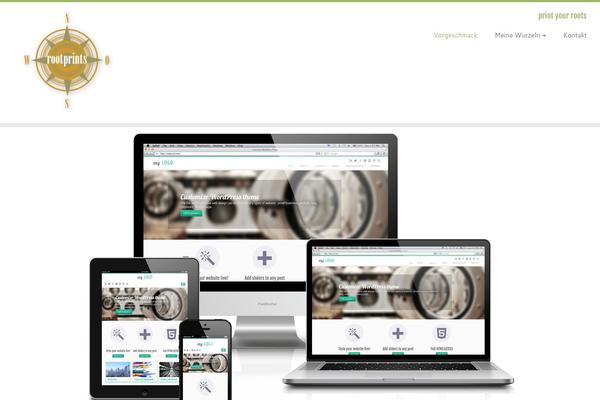 Site using Footer Putter plugin