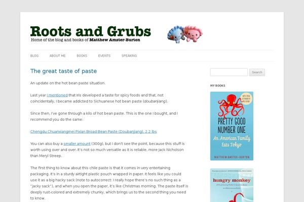 Twenty Twelve theme site design template sample