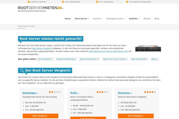 rootservermieten.com site used Dazzling