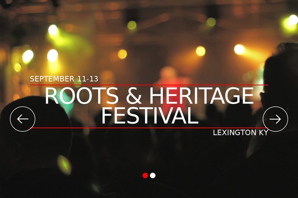 rootsfestky.com site used Rocketick