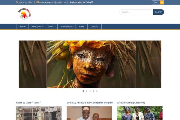 Tempera theme site design template sample
