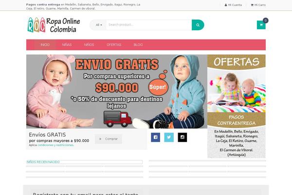 ropaonlinecolombia.com site used Aloxo