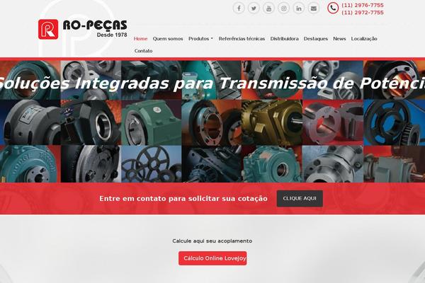 Site using jQuery Colorbox plugin