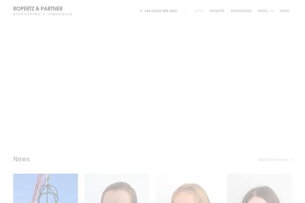 RP theme site design template sample