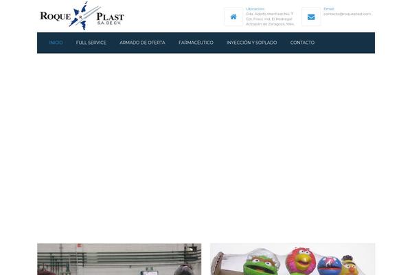 Industrial theme site design template sample