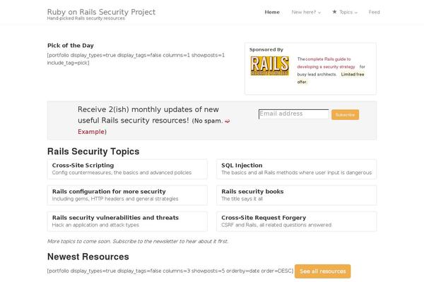 Enlightenment theme site design template sample
