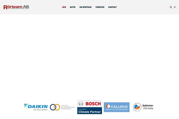 Anderson theme site design template sample