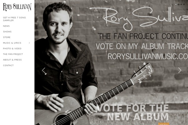 rorysullivanmusic.com site used Bigformat
