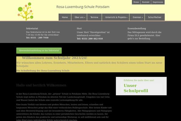 Site using Ed-school-plugin plugin