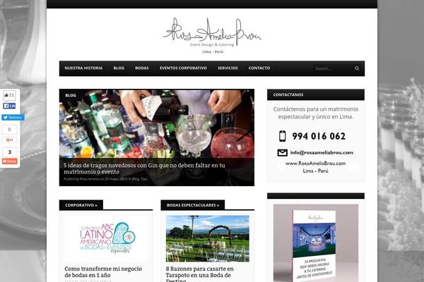 Fearless theme site design template sample