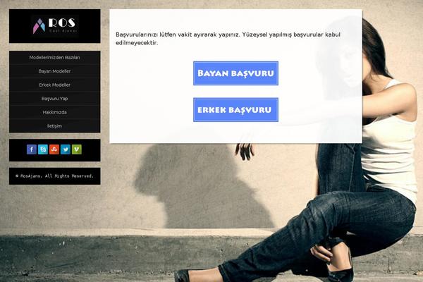 Angel theme site design template sample