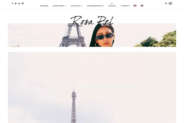 Grandblog theme site design template sample